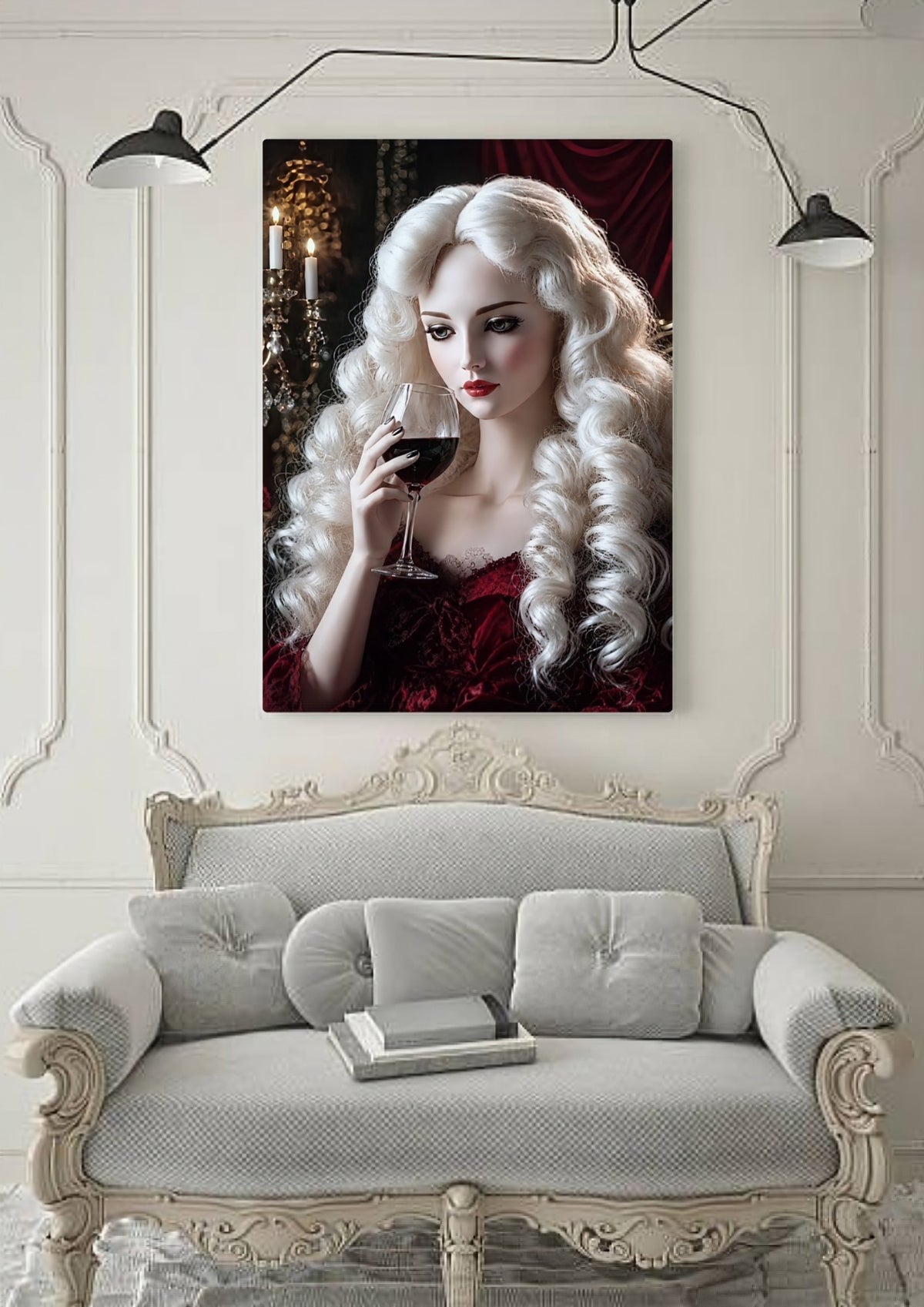 "Velvet Temptation"- The Ivory Collection