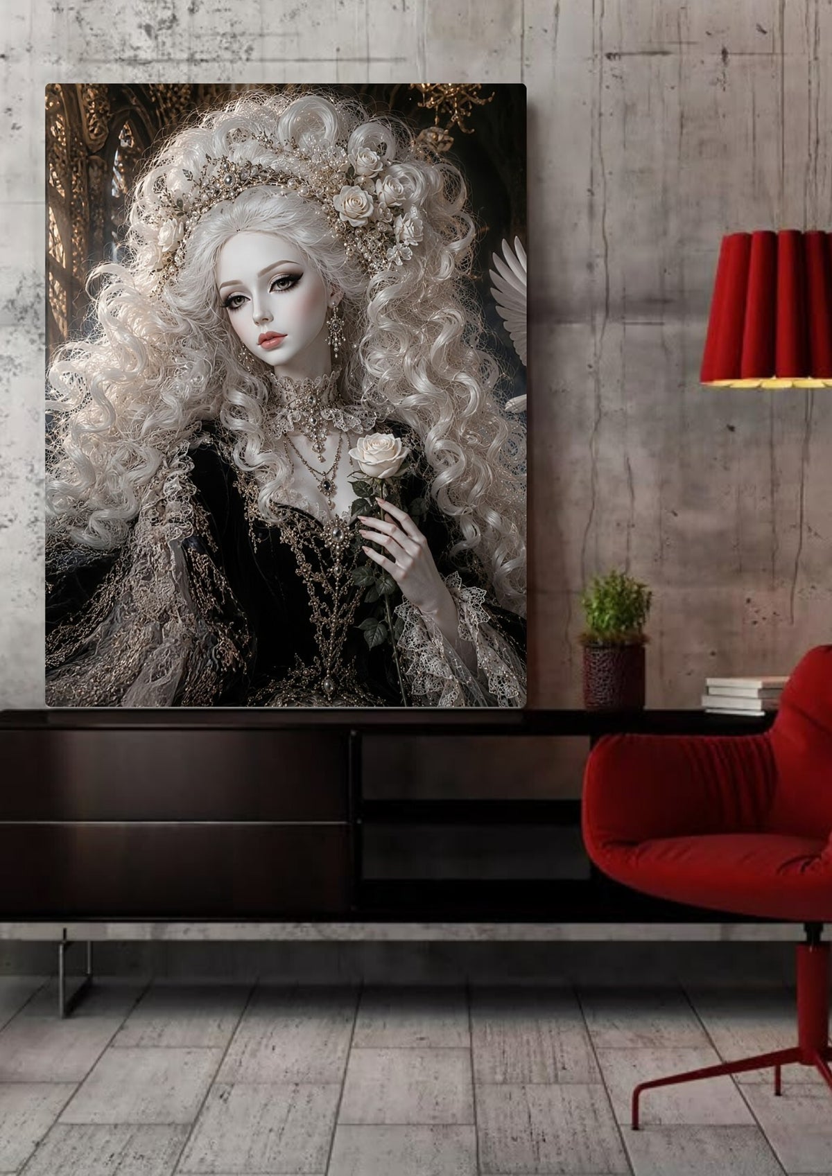 "The White Empress"- The Ivory Collection