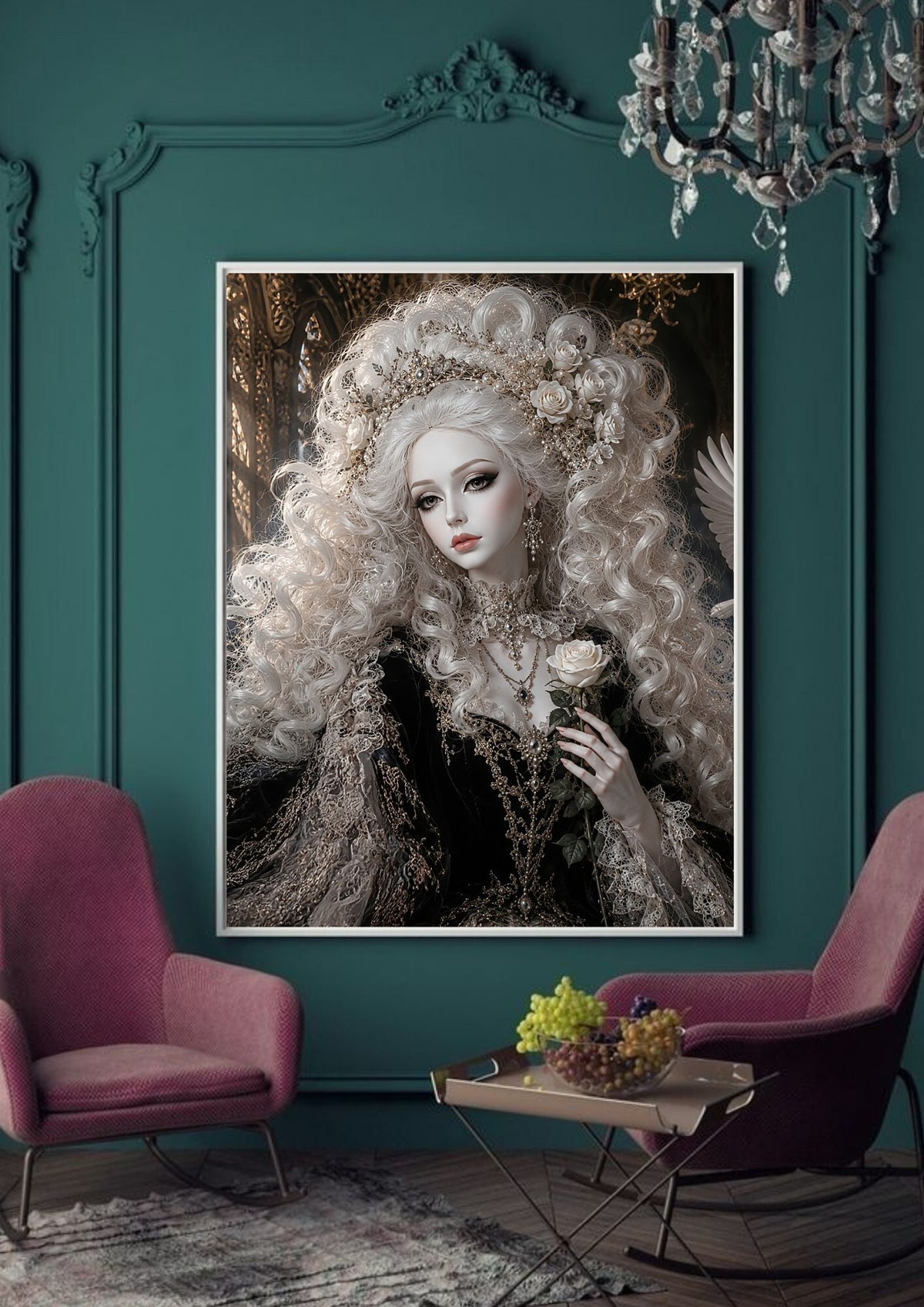 "The White Empress"- The Ivory Collection