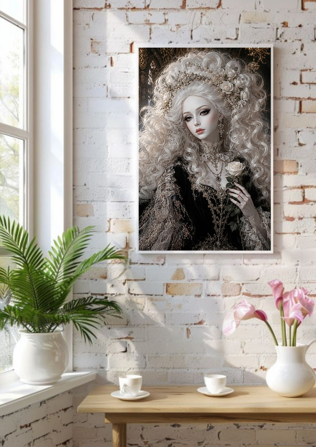 "The White Empress"- The Ivory Collection