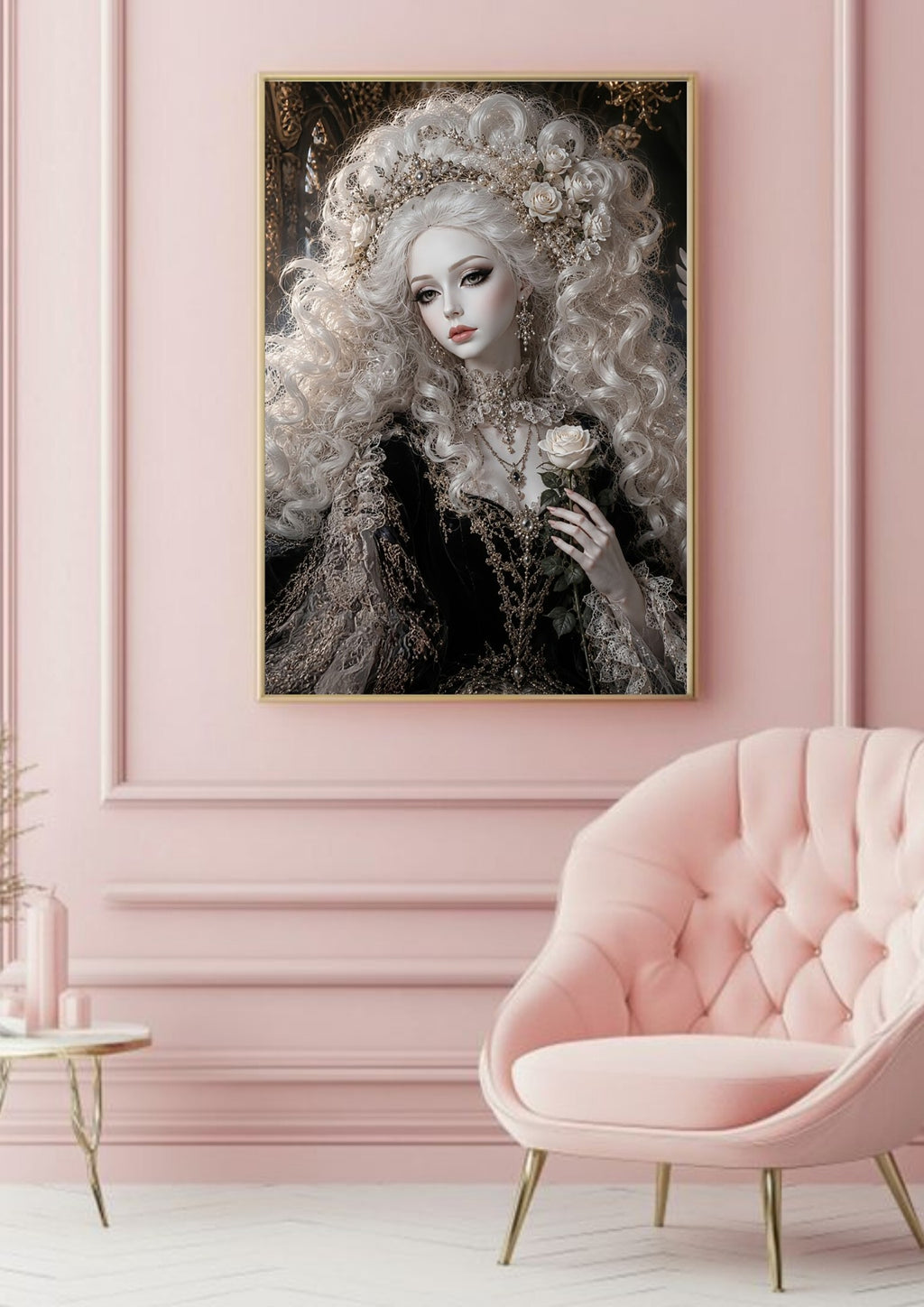 "The White Empress"- The Ivory Collection