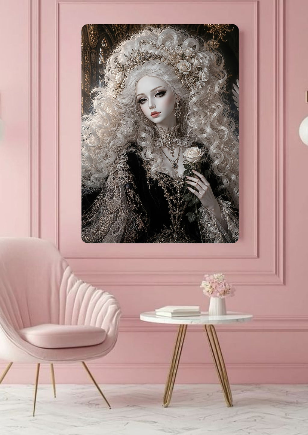 "The White Empress"- The Ivory Collection