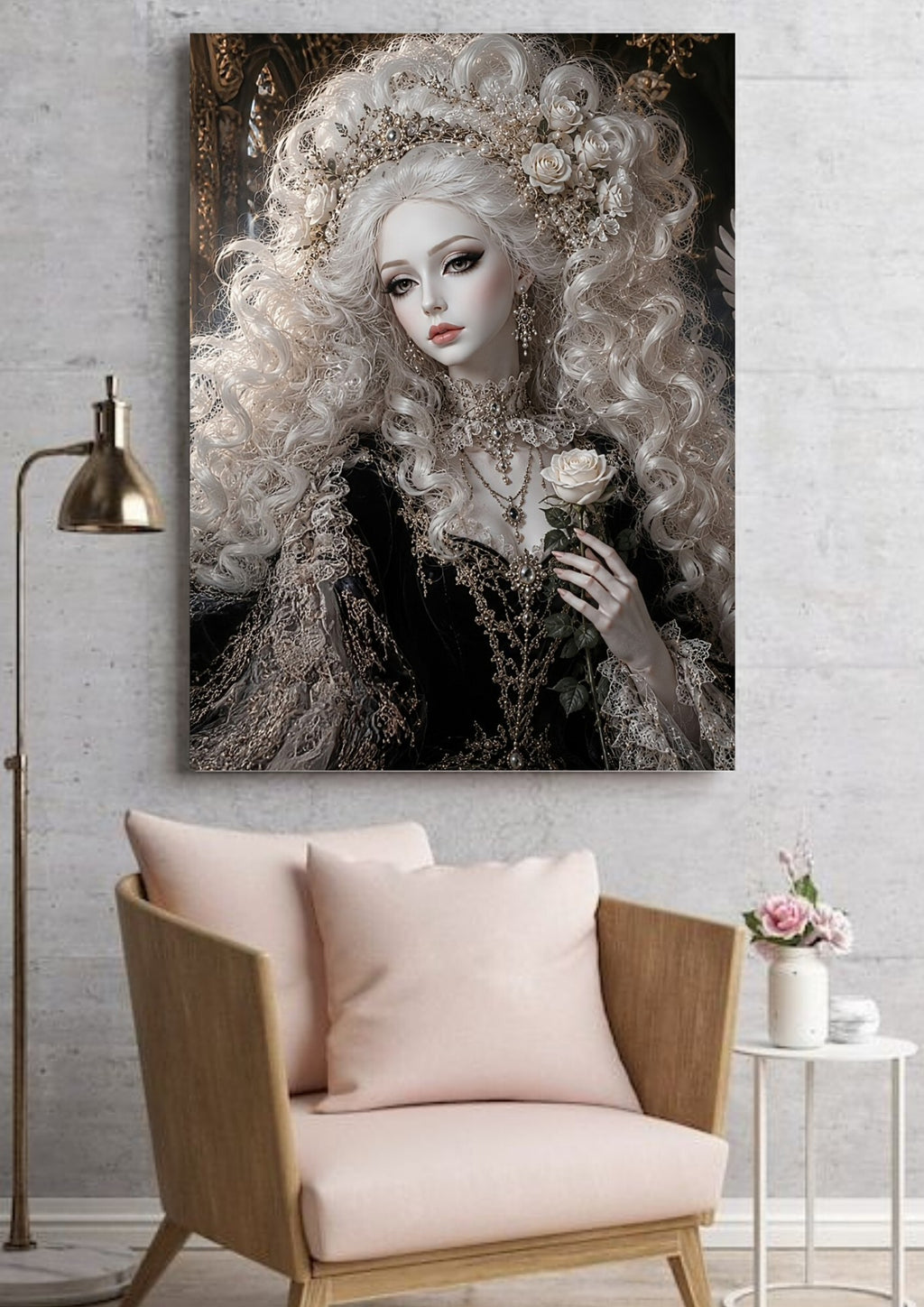 "The White Empress"- The Ivory Collection