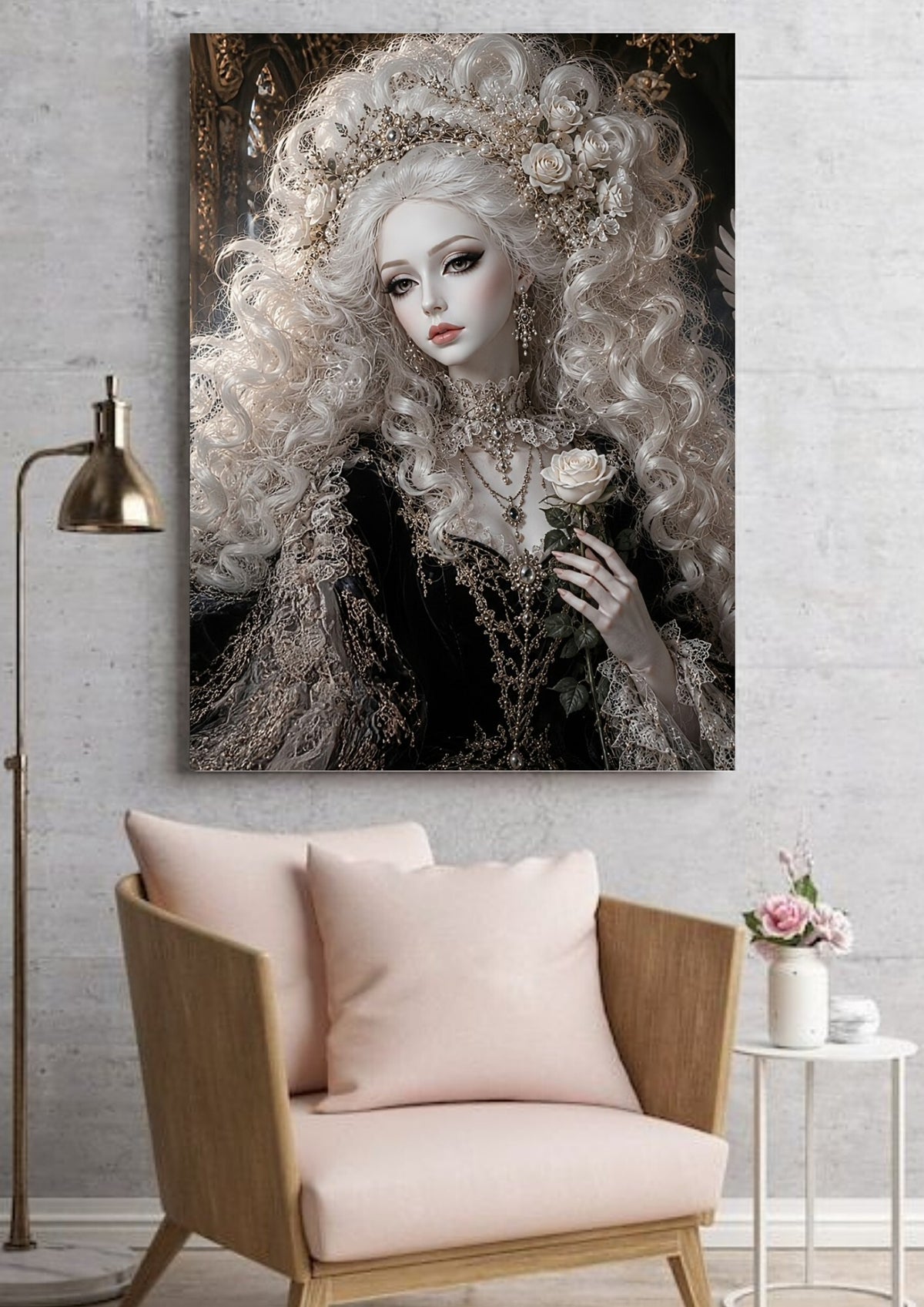 "The White Empress"- The Ivory Collection