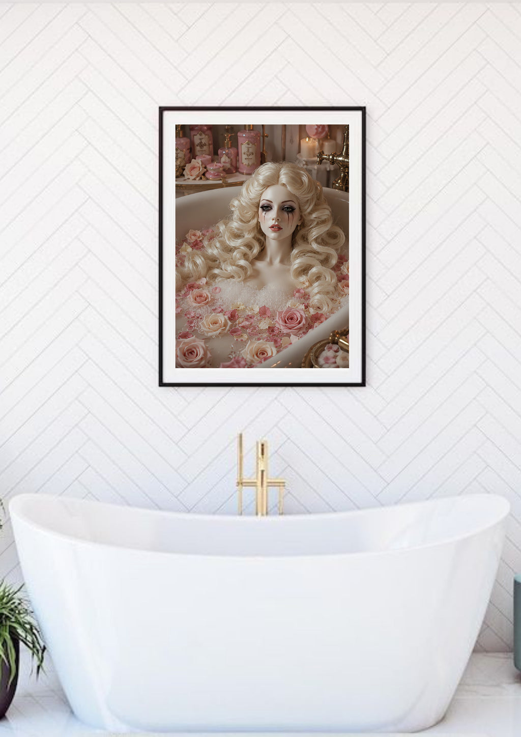 "Blooming Through Pain" - The Ivory Collection
