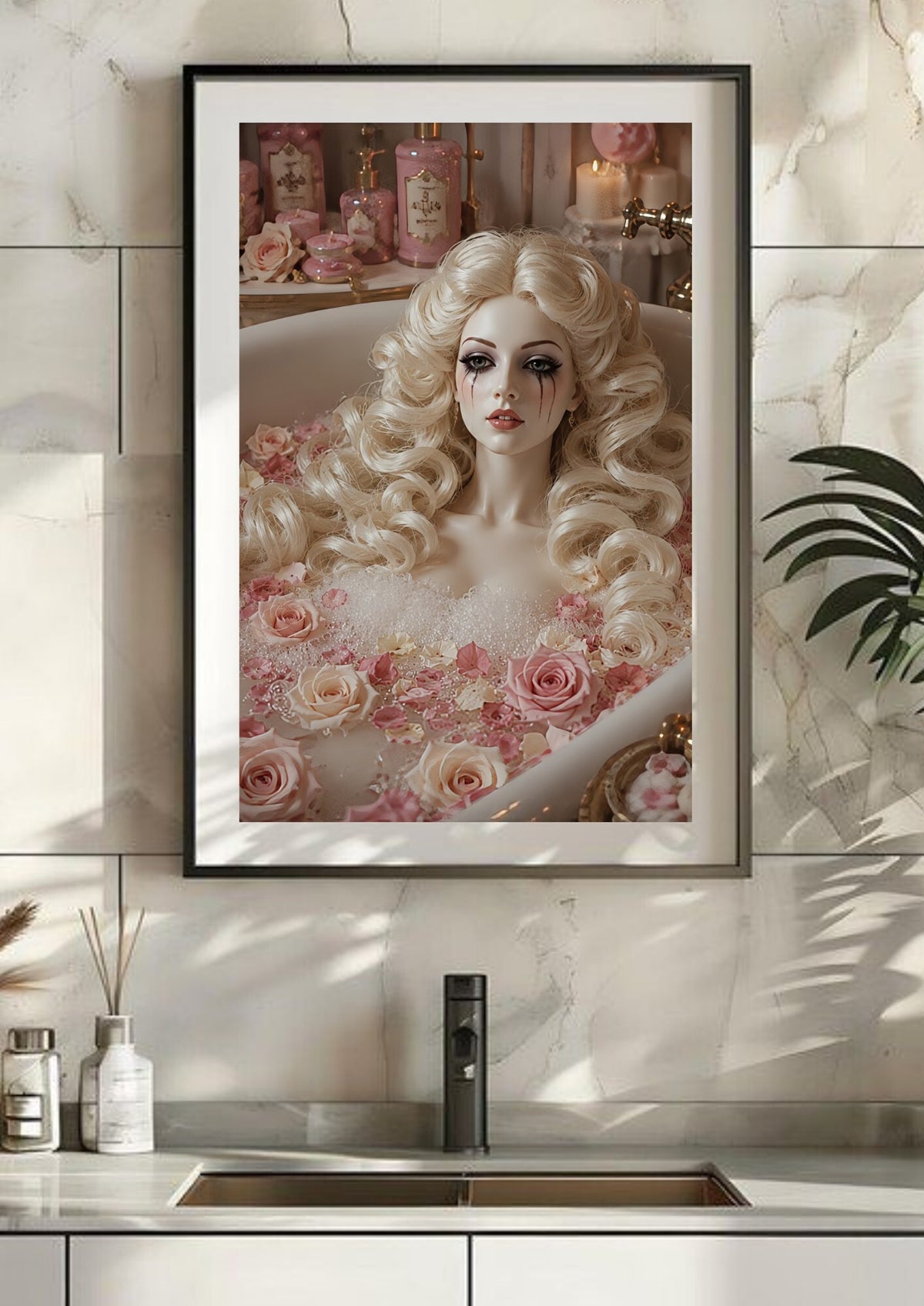"Blooming Through Pain" - The Ivory Collection