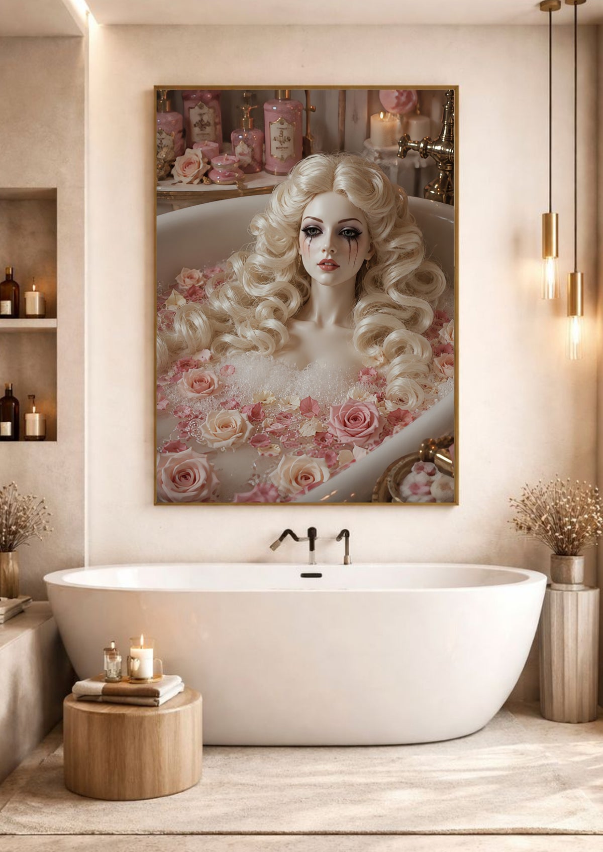 "Blooming Through Pain" - The Ivory Collection