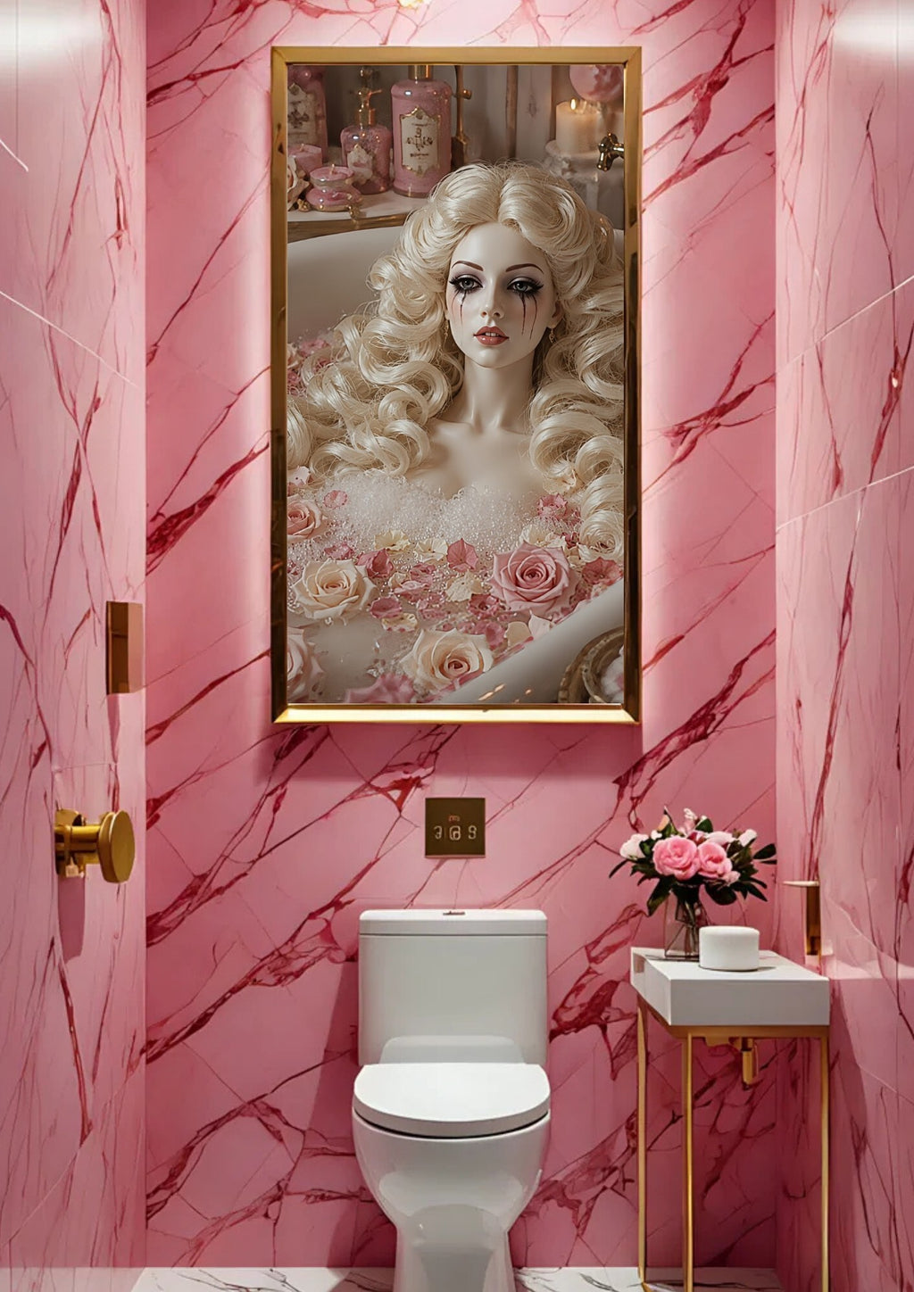 "Blooming Through Pain" - The Ivory Collection