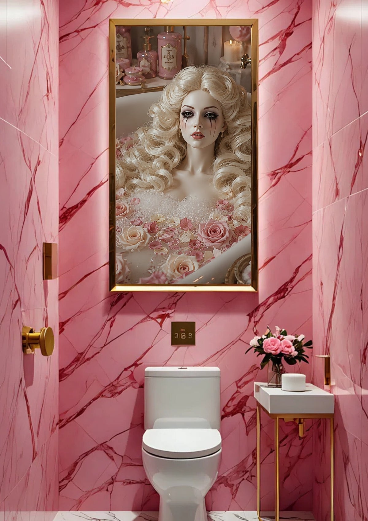 "Blooming Through Pain" - The Ivory Collection