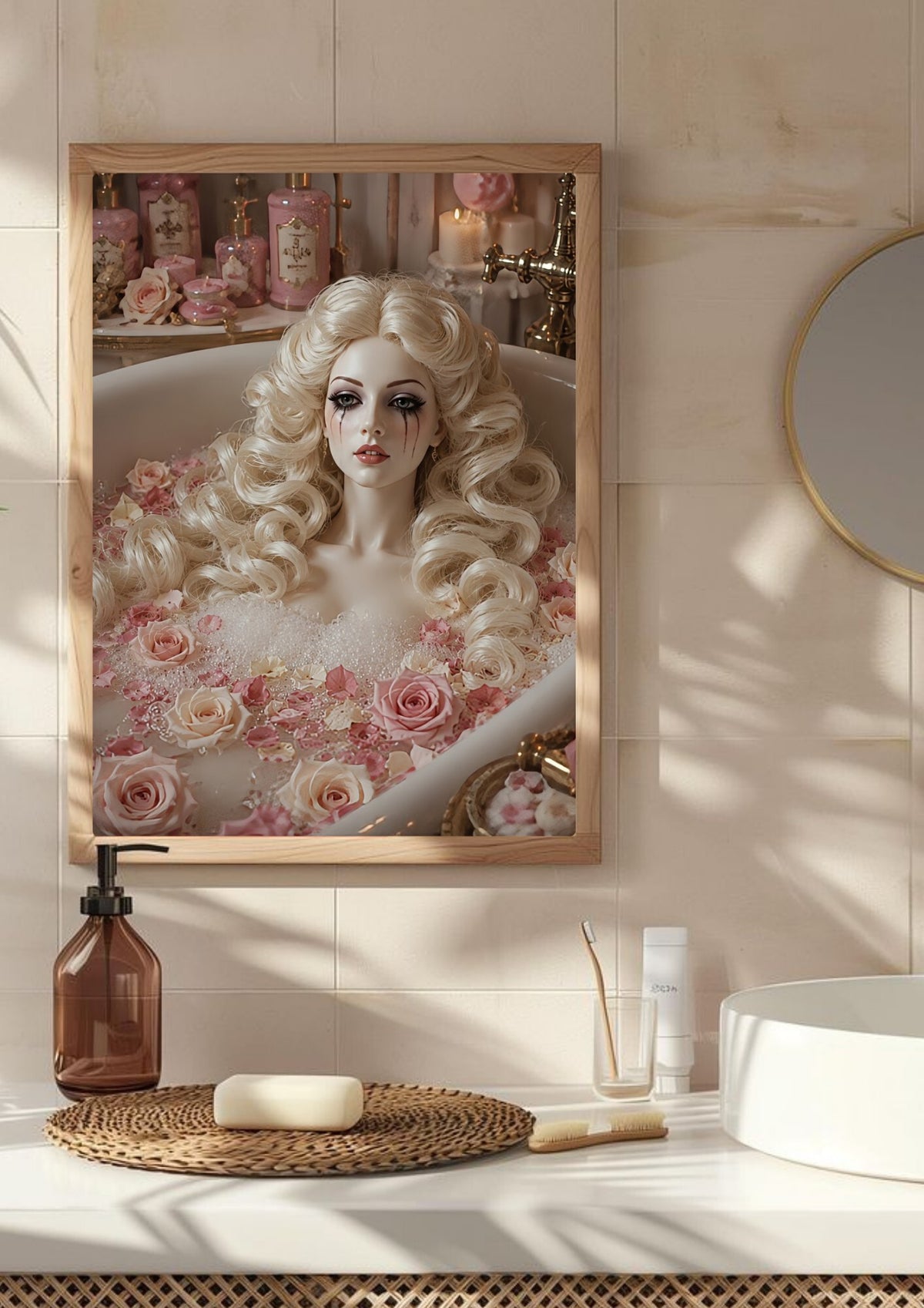 "Blooming Through Pain" - The Ivory Collection