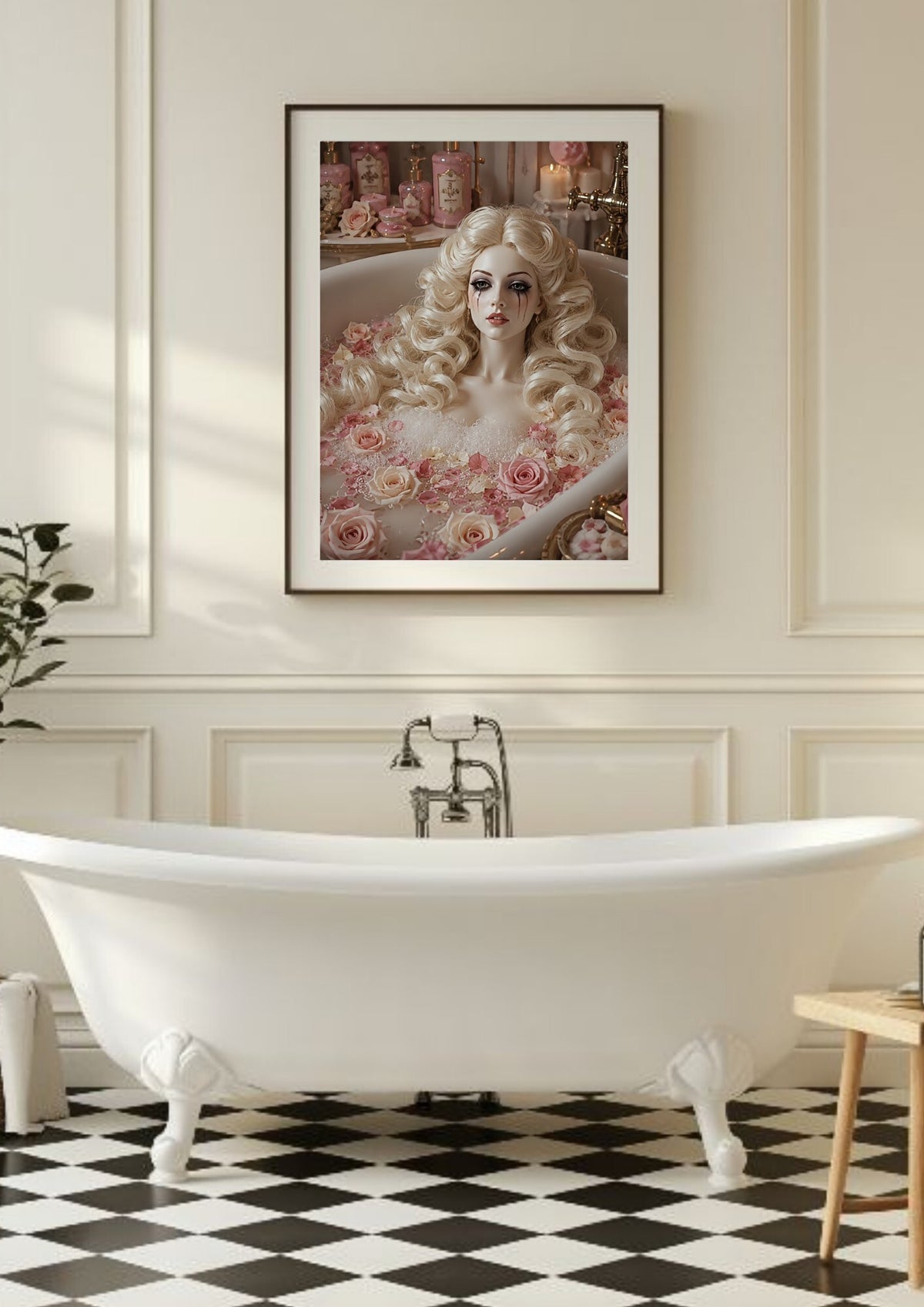 "Blooming Through Pain" - The Ivory Collection